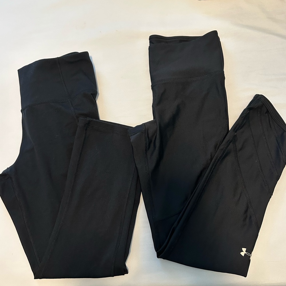 2 pairs of Under Armour leggings size:M